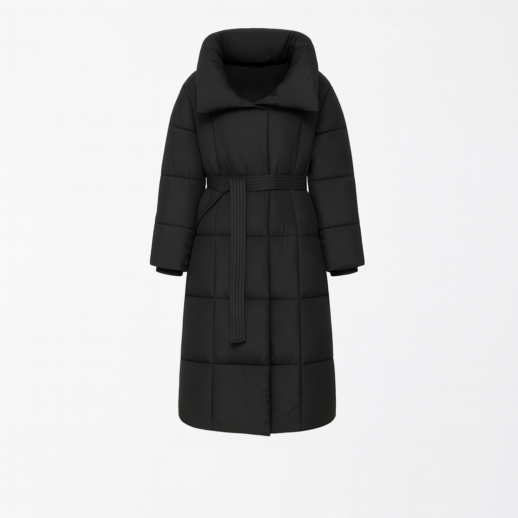 ArcticLuxe™ Longline Belted Puffer